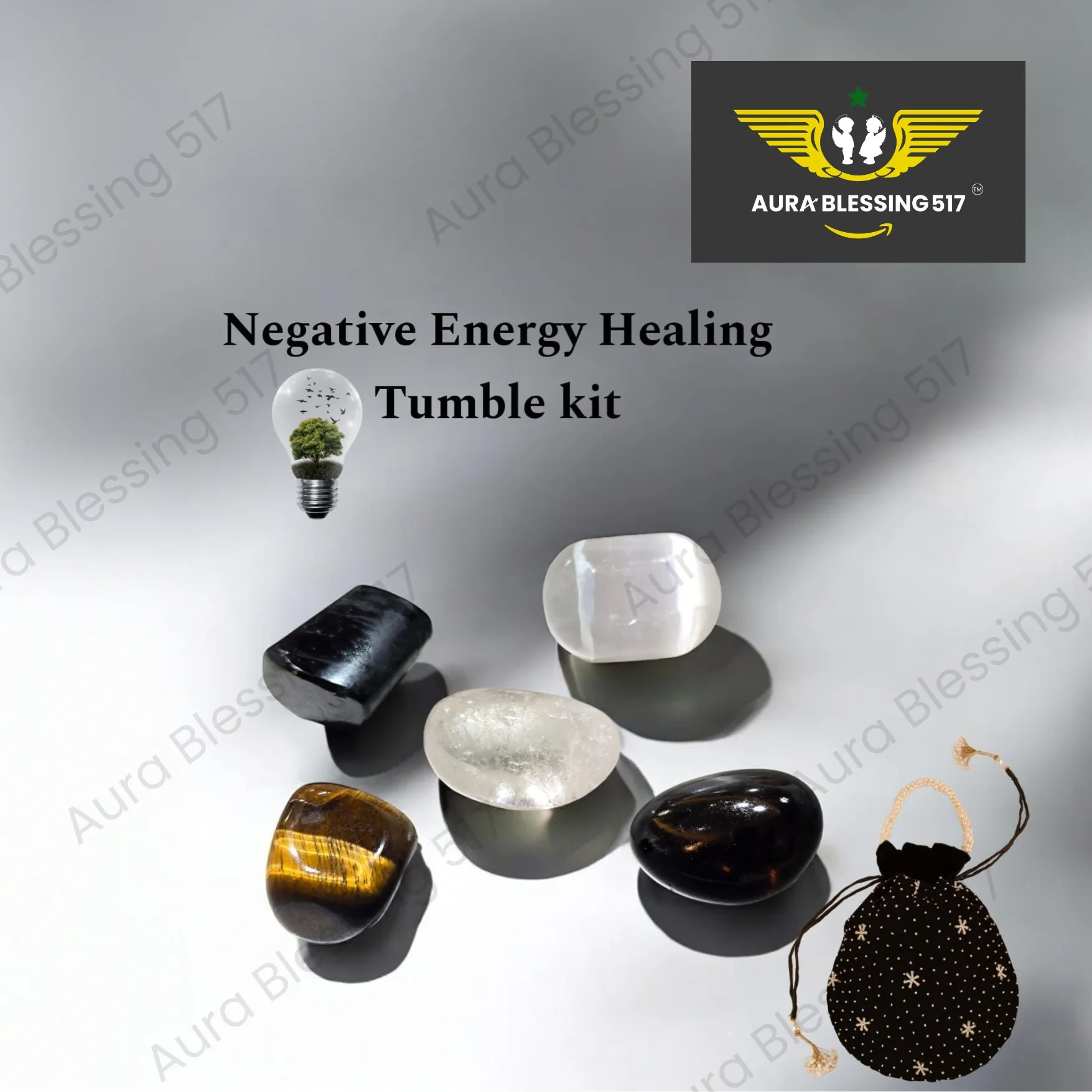 Negative Energy Clearing Tumble Kit